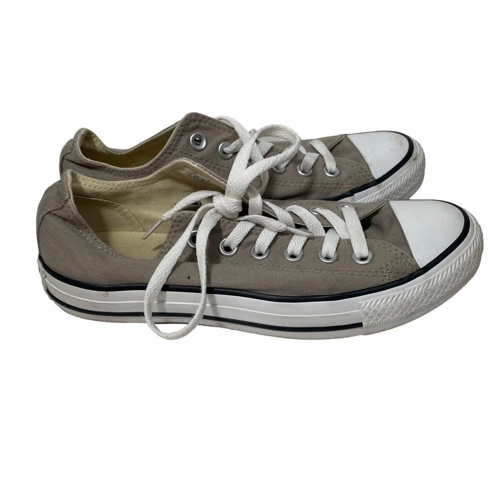 Converse Grey Low Top Casual Sneakers